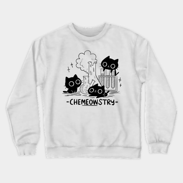 Chemeowstry Crewneck Sweatshirt by TaylorRoss1